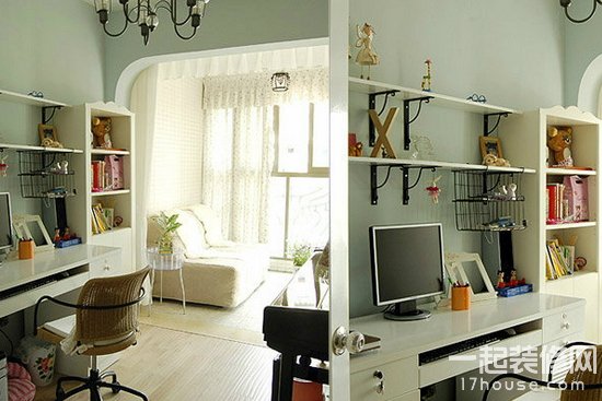 家居装修 田园风格书房装修效果图 家居装修 田园风格书房装修效果图